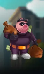 Gangsta Piggy: Hold and Win